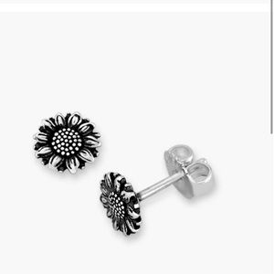 James Avery Mini Sunflower Stud Earrings